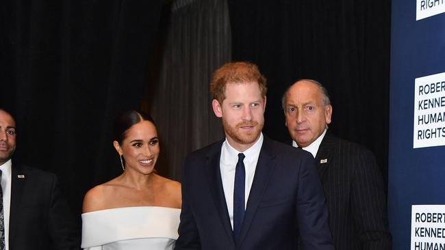 The couple is expected to have a private celebration for Meghan’s birthday. Picture: AFP