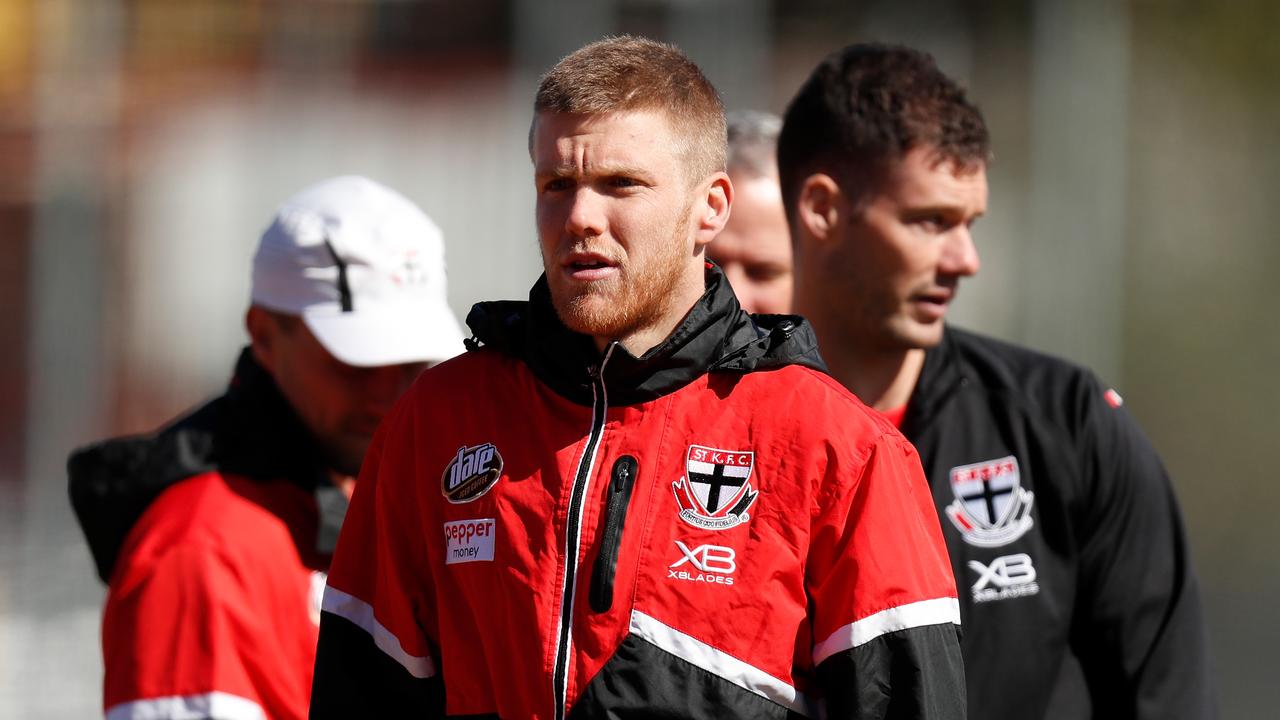 St Kilda has defended recruit Dan Hannebery’s elevation to the club’s leadership group. Picture: AFL Media/Getty Images