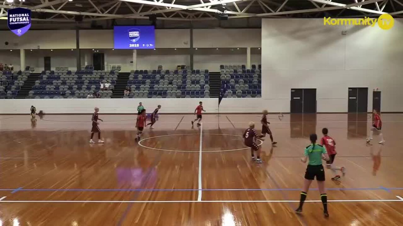 Replay: Football Queensland v Football Northern NSW (U14 Boys) - 2025 National Futsal Championships Day 3