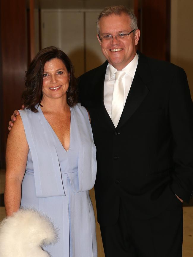 The couple pictured in 2015. Picture: Gary Ramage