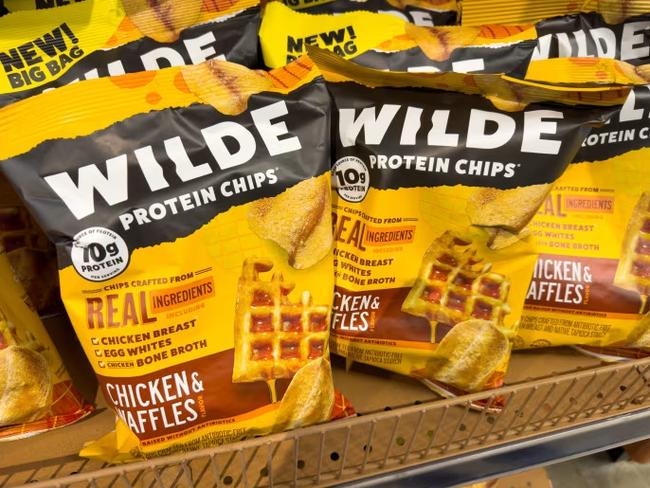 Wilde’s Protein Chips are made with chicken breasts, egg whites and bone broth. Picture: ZikG/Shutterstock
