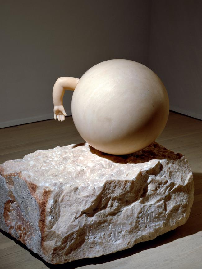 Bourgeois’ Untitled (with Hand), 1989.