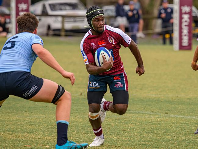 Dan Malum. Super Rugby Under-19s action between the Reds and Waratahs. Picture courtesy of James Auclair.