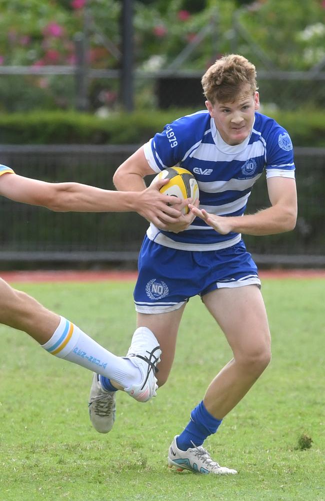 QLD Rugby Union State Championships (17-18 years boys) at the Townsville Sports Precinct. Friday May 23. Northern against Peninsular. Picture: Evan Morgan