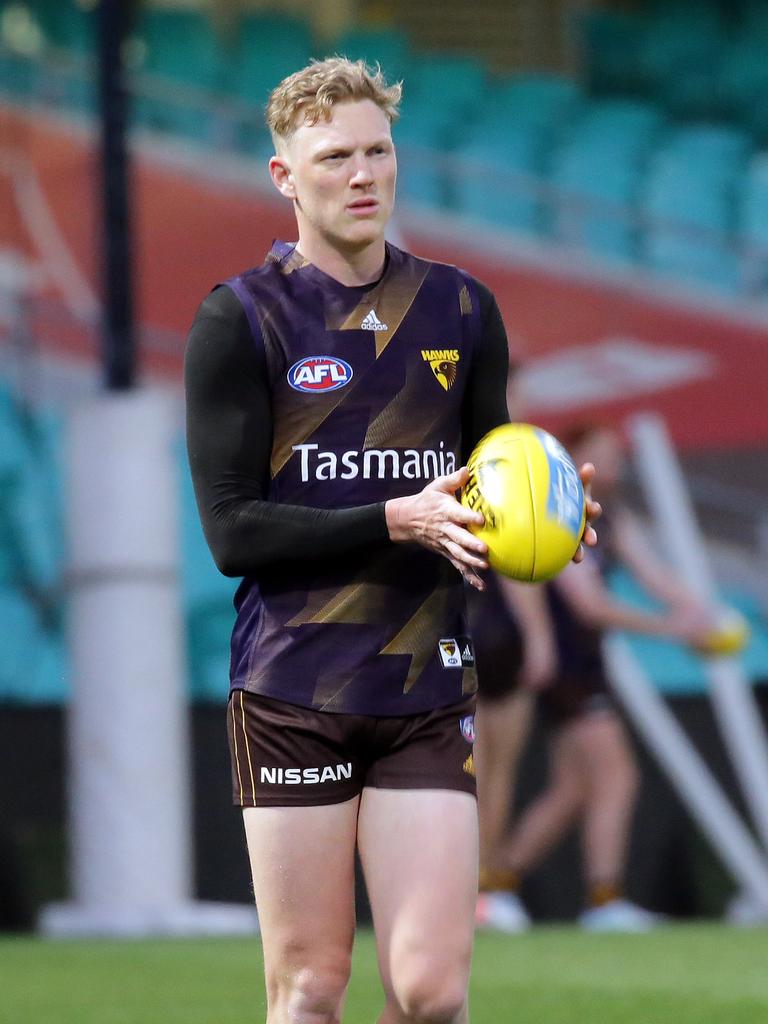 James Sicily should benefit from the arrival of Jon Patton at Hawthorn.