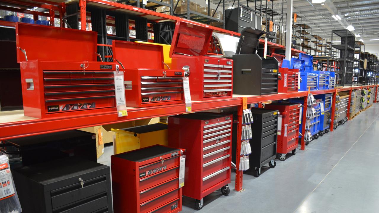 The garage storage section is an Australian first. Picture: NCA NewsWire/Rebecca Le May