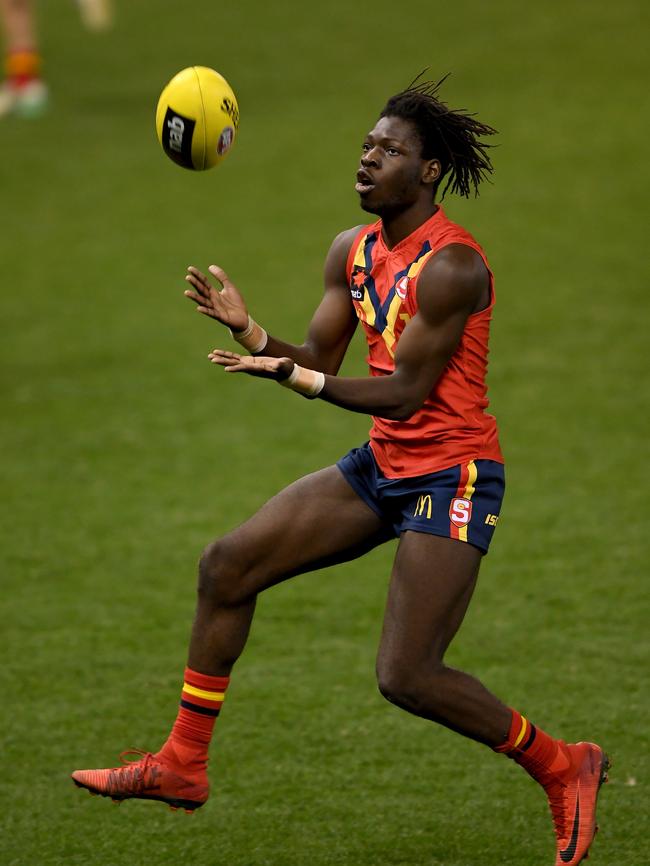 Martin Frederick in action for South Australia during the match against Victoria Metro during the NAB AFL U18 Championships at Etihad Stadium. Picture: AAP Image/Andy Brownbill