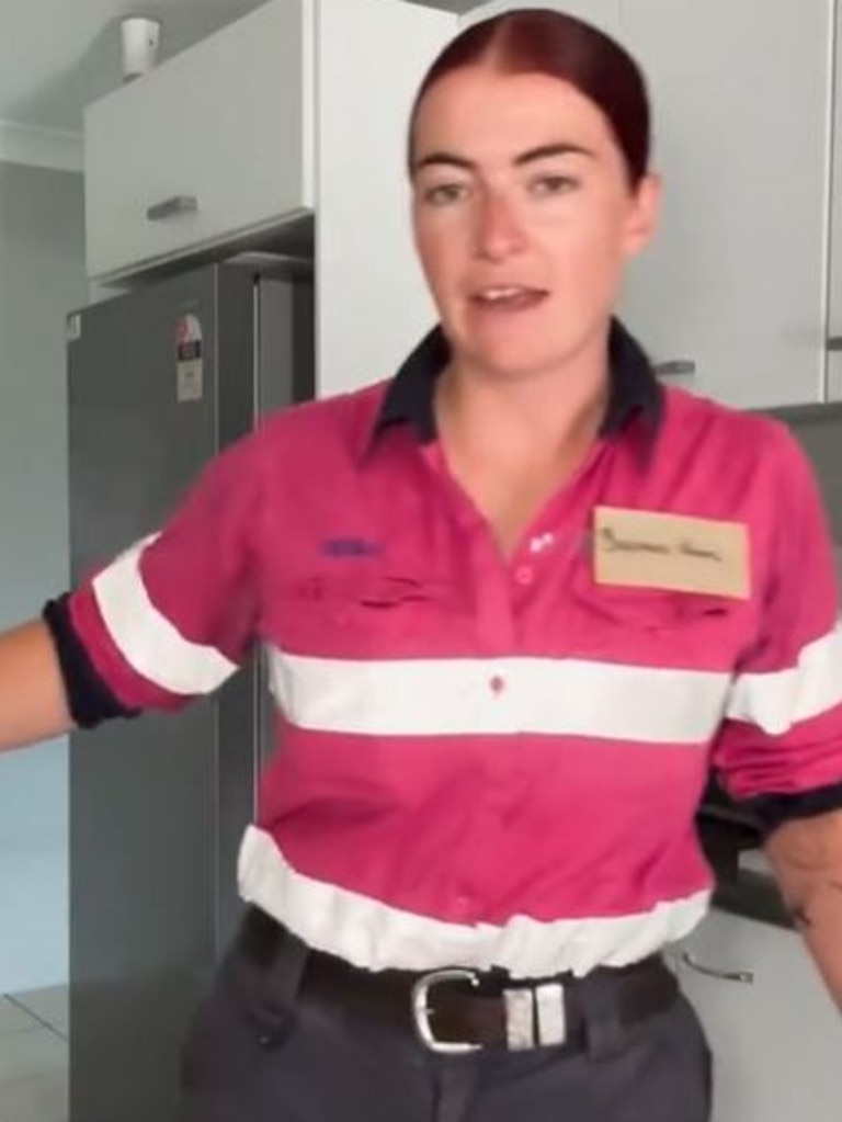 She's warned people it can be hard to leave high paying jobs. Picture: TikTok/siennamallonn