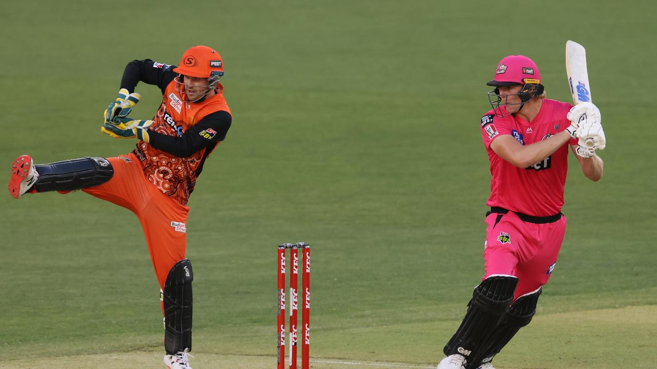 Jack Edwards in action against the Perth Scorchers.