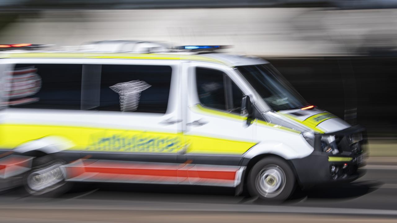 Emergency services rescue woman trapped in vehicle on busy Central Qld road