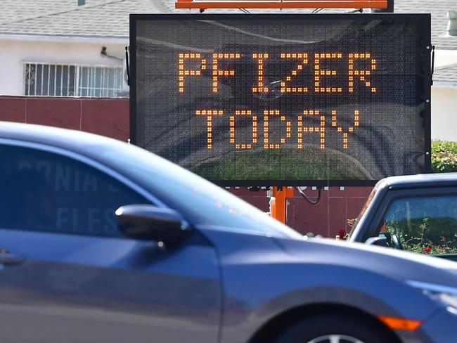 The US Food and Drug Administration authorised the use of the Pfizer-BioNTech COVID-19 vaccine in children aged 12 to 15 years old. Picture: AFP