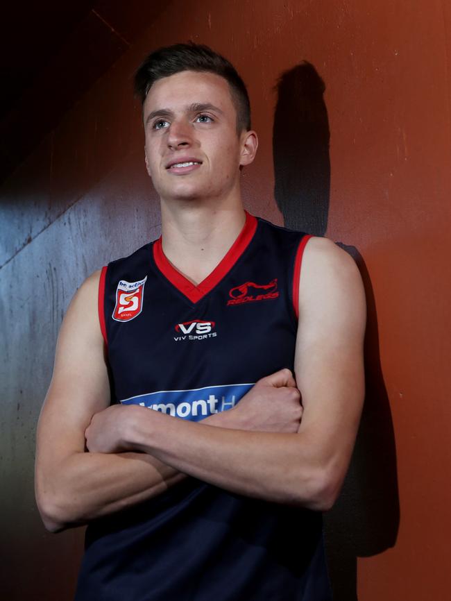 Essendon forward Orazio Fantasia joined the Bombers from Norwood in 2013. Picture: Simon Cross