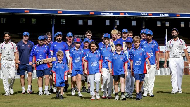 Port Melbourne Cricket Club players are unhappy as the AFL looks to relocate the club from their home at North Port Oval. Picture: Ian Currie