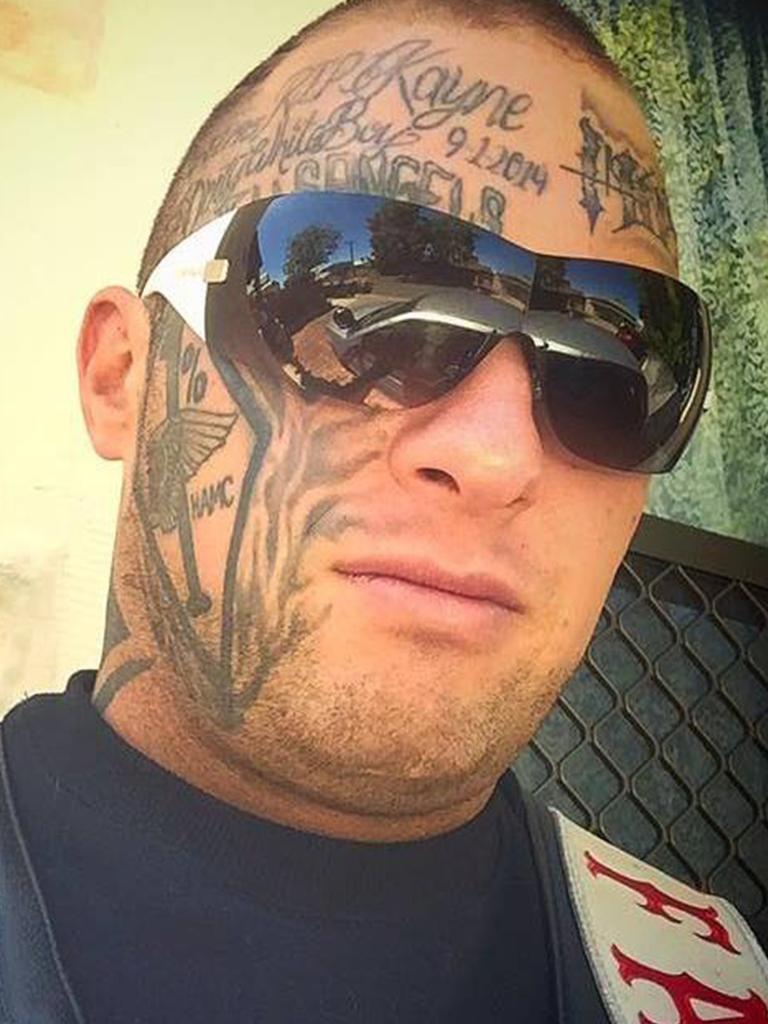 Hells Angels bikie Tobias Sahlstorfer was found guilty at trial of having murdered Mark Boyce. Picture Supplied