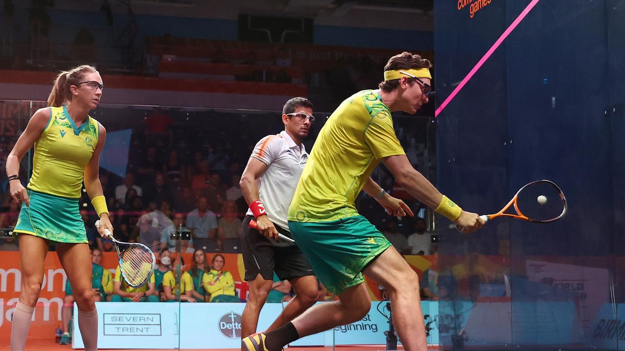 Squash was also cut from the Commonwealth Games despite being added to the Olympic program for the LA Games in 2028. Picture: Robert Cianflone / Getty Images