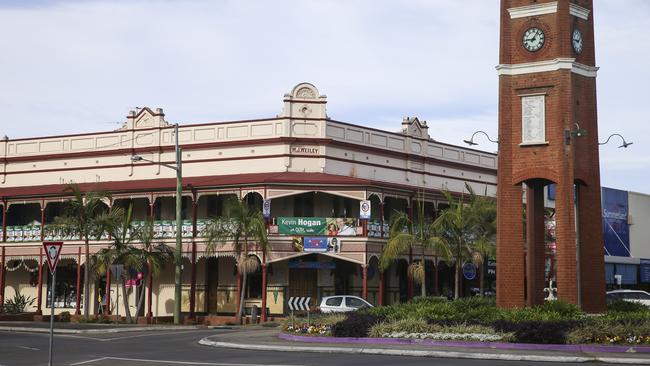 Elphick drove north along Prince St, Grafton (pictured).