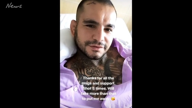 Gokhan Turkyilmaz's Instagram story after being shot