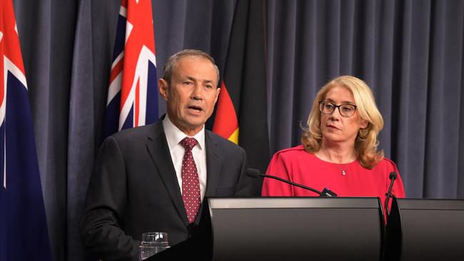 WA Premier Roger Cook is excited for the NRL return. Picture: NCA NewsWire / Sharon Smith,