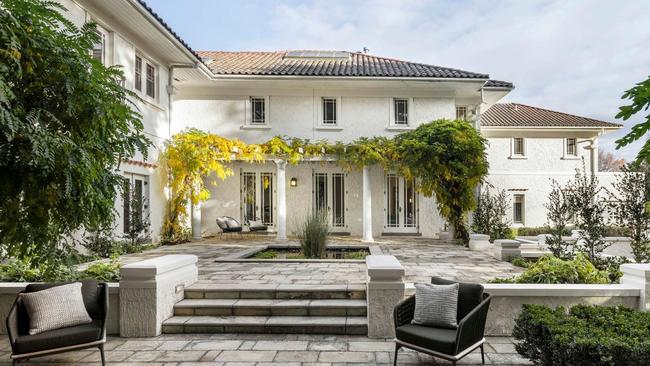 There are seven suburbs in Melbourne on the list, with Toorak being the most expensive at $5.9 million, followed by Portsea and Canterbury. 61 Clendon St, Toorak, sold for an undisclosed sum.