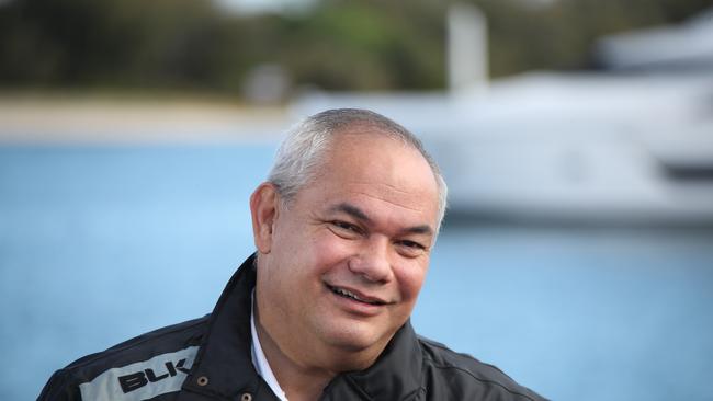 Gold Coast Mayor Tom Tate was placed under heightened police protection after the threat was sent. Picture Glenn Hampson