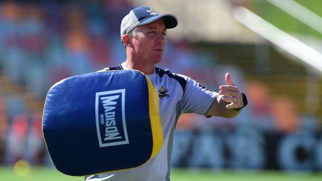 Cowboys training at 1300 Smiles Stadium. Coach Paul Green. Picture: Evan Morgan