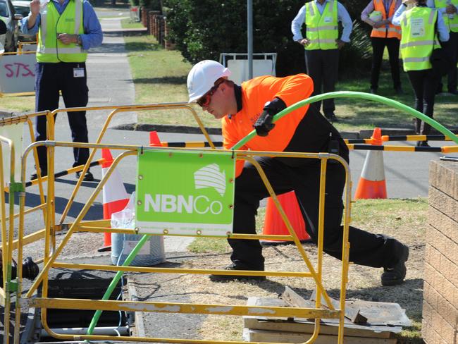 Mark Roberts would love to connect via NBN but it’s not possible