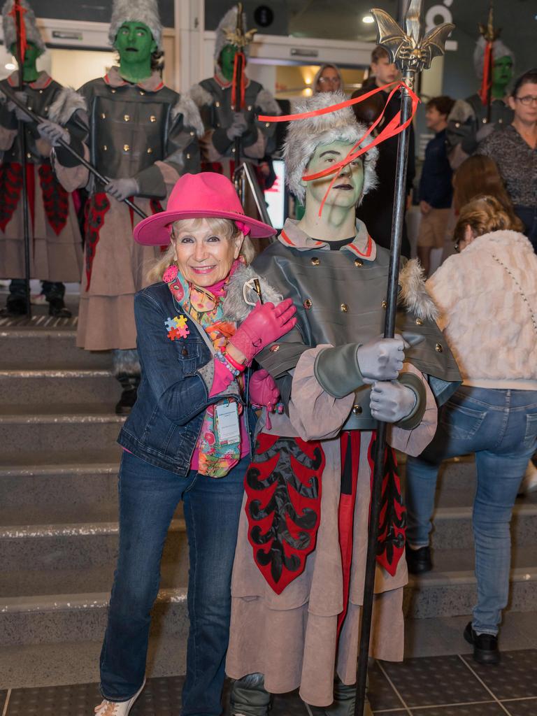 Avril Dell and Talon Moir at the Aquinas College Wizard of Oz Musical at HOTA. Picture Steven Grevis (The Pulse with Portia Large).