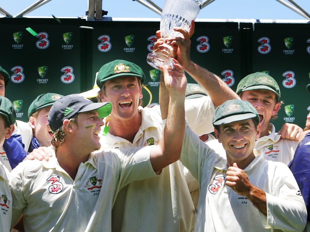 Shane Warne, Glenn McGrath and Justin Langer all retired after the same Test in 2007.