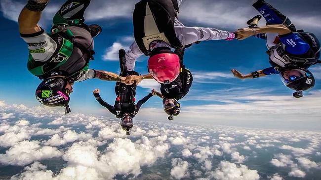 The 2018 World Parachuting Championships are coming to the Gold Coast. Picture: Australian Parachuting Federation