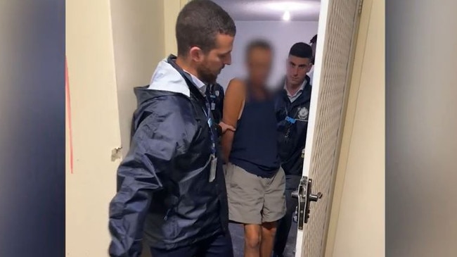 The man was arrested on Monday in Sydney's inner west. Picture: NSW Police