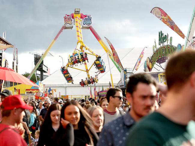 Sideshow Alley at the 2019 Ekka