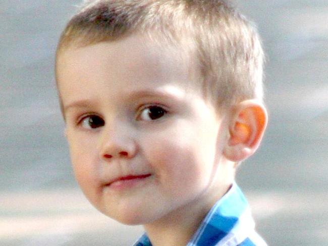 Copy pics of 3 year old William Tyrrell who has been missing from a Kendall home since 10:30 Friday morning. Pic Police Media