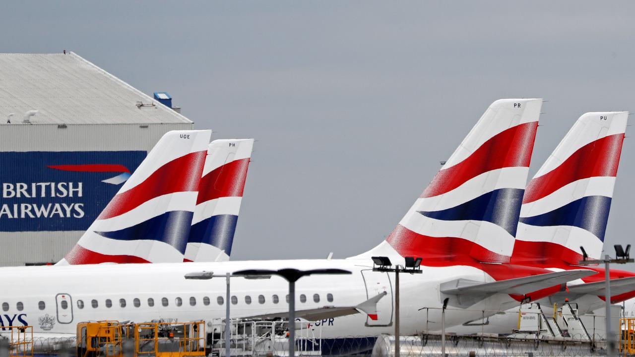Two British Airways flight attendants have suddenly died; one while on the plane and another in a hotel during a stopover. Picture: Adrian Dennis / AFP