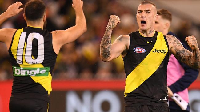 Can anyone stop Dustin Martin? Picture: AAP Images