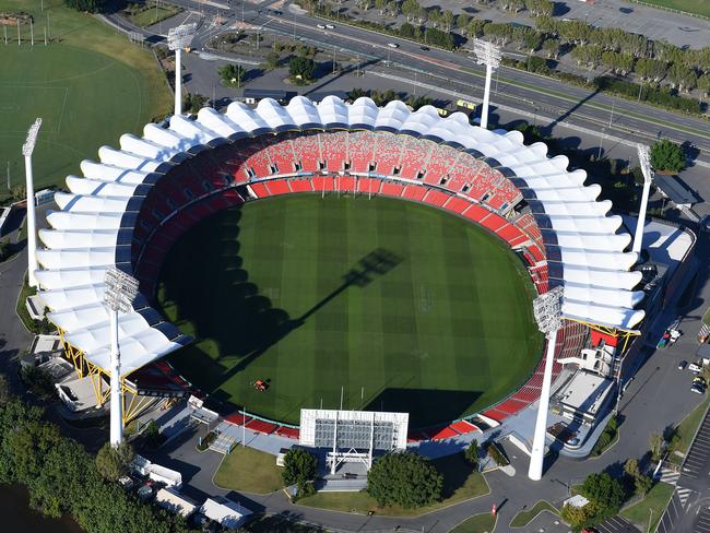 The CFMEU was fined $64,000 over disputes at the Carrara Sports and Recreation Stadium. Picture: AAP Image/Dave Hunt