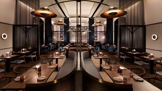 The interiors of the new Penny Blue restaurant ooze sophistication. Pictures: Supplied