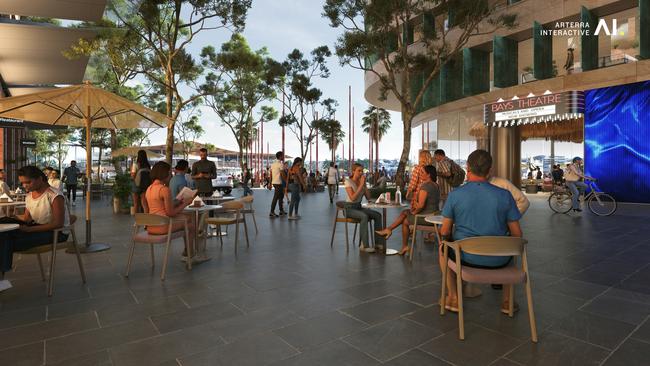 Blackwattle Bay retail artist impression.