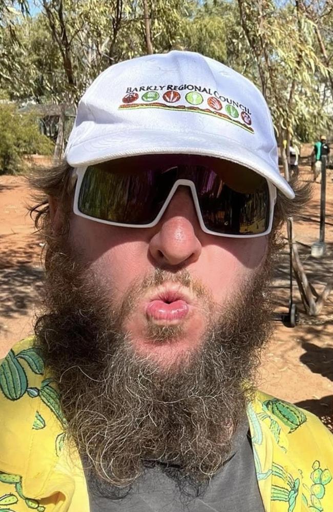 On Thursday McLaughlin appeared in Alice Springs Court to enter a not guilty plea to drug driving, possession and supply, and cultivating cannabis plants. Picture: Supplied