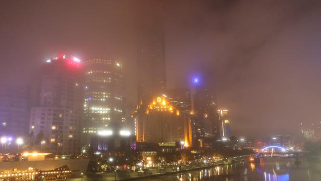 Southbank before sunrise. Picture: David Crosling