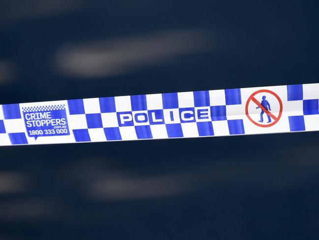 MELBOURNE, AUSTRALIA - NewsWire Photos APRIL 02, 2021: STOCK IMAGE. Police tape. Picture: NCA NewsWire / Andrew Henshaw