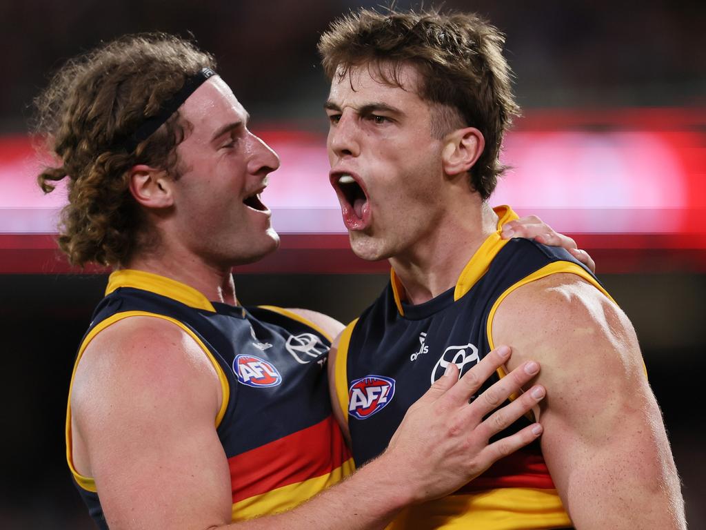 Dowling had a strong debut. (Photo by James Elsby/AFL Photos via Getty Images)