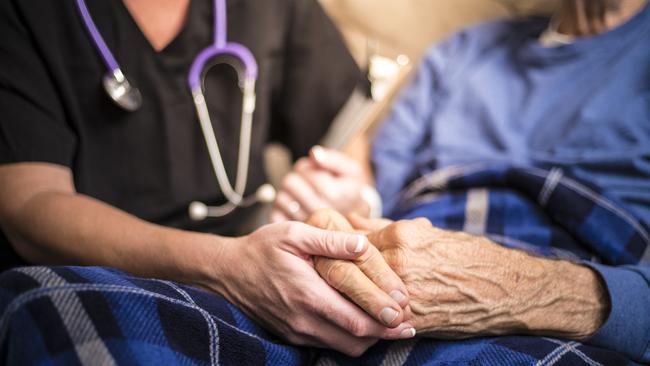 Gladys Berejiklian made the announcement at Mount Druitt Hospital, which is set to receive eight new palliative care nurses as part of the package.