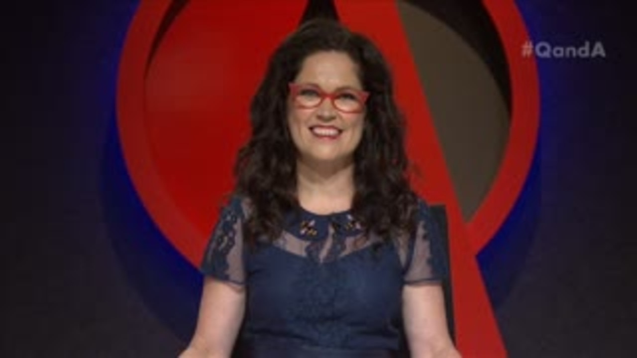 Annabel Crabb was the special guest host of Q&amp;A this week.