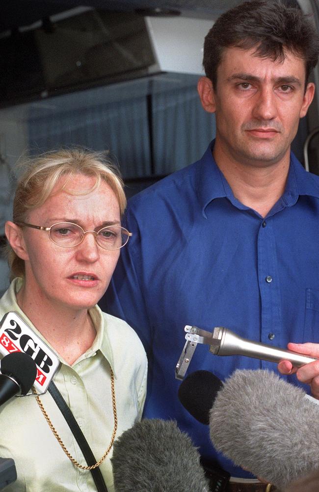 Darwin hospital’s Dr Dianne Stephens and Dr Didier Palmer speak to the media regarding the medical treatment of victims of the Bali bomb attack recovering at the Royal Darwin Hospital in 2002.