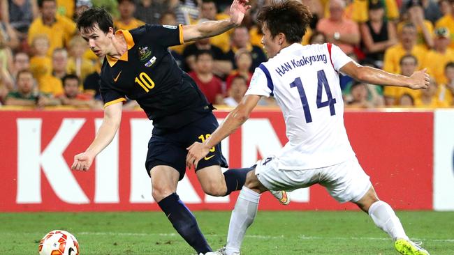 Robbie Kruse was unable to change the game as a late substitute.