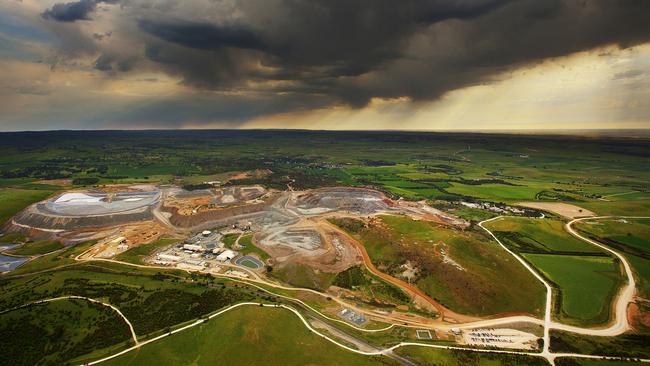 Kanmantoo Mine aerial. Picture: Dragan Radocaj.