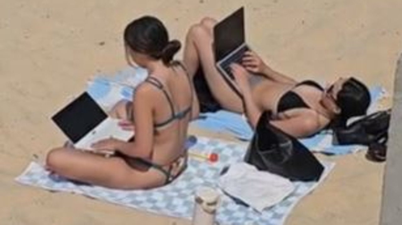 ‘Grow up’: Debate erupts over WFH photo