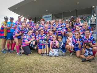 Past Brothers Women. Grand Final winners for 2018. Picture: Brian Cassidy