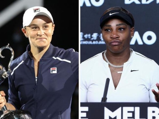 Serena weighs in after Barty walks away