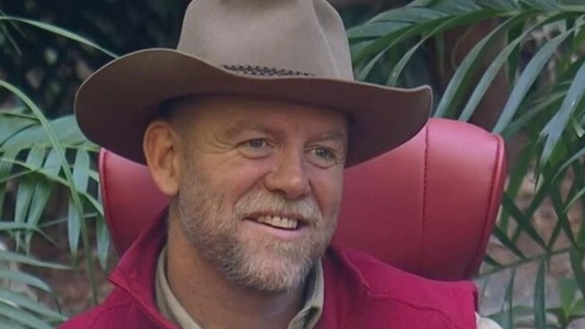 Mike Tindall on I'm a Celebrity Get Me Out of Here as seen on social media